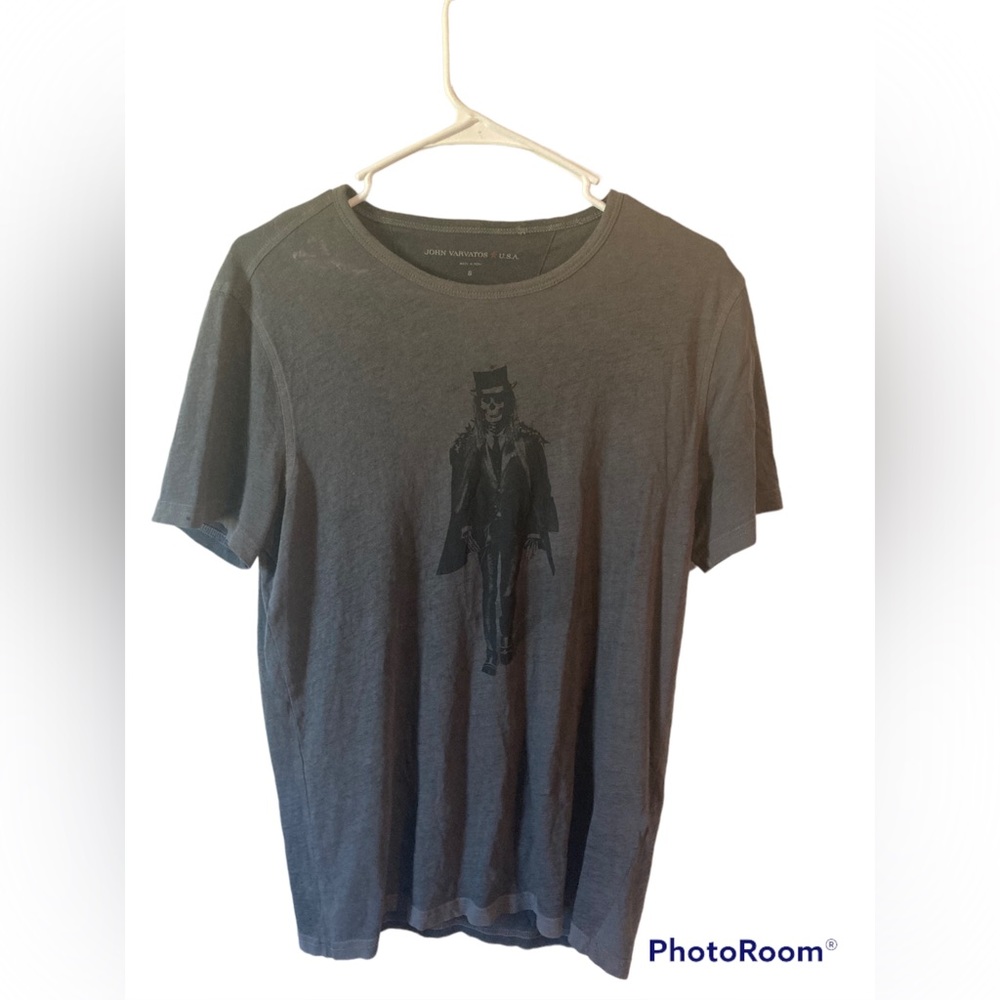 John Varvatos Skeleton Shirt
